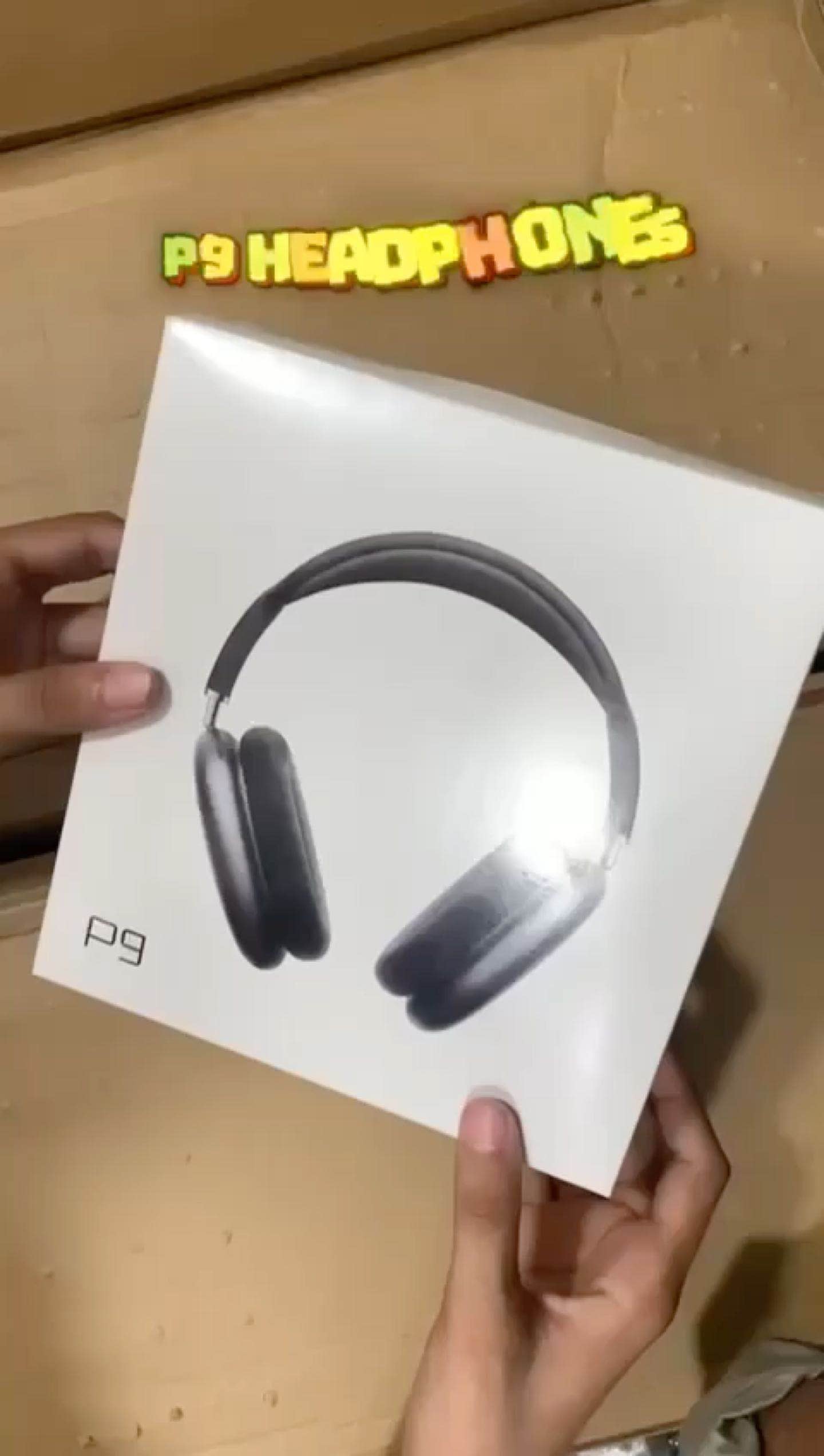 P9 Wireless Bluetooth Headphones With Mic Noise Cancelling Headsets Stereo Sound Earphones Sports Gaming Headphone Supports Noise Cancellation
