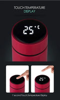 Temperature Stainless Steel Water Bottle with Smart LCD Touch Screen, Double Wall Vacuum Flask, Stay Hot & Cold (Multicolour-500ml) Gym, Gift, Doctor,...