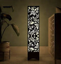 Rechargeable Wooden Table Lamp with Laser Cut Design