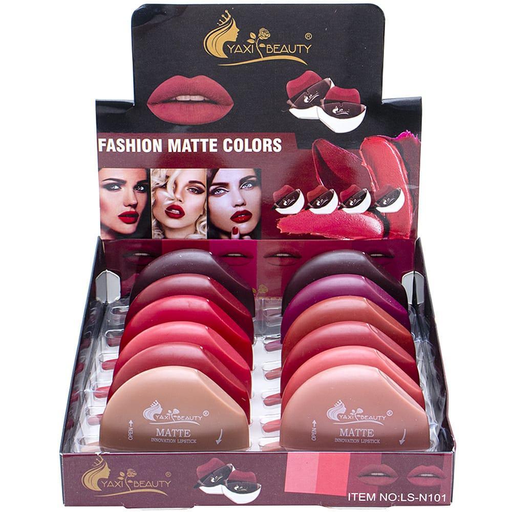 Velvet Matte Lipstick Pack of 6 Shades