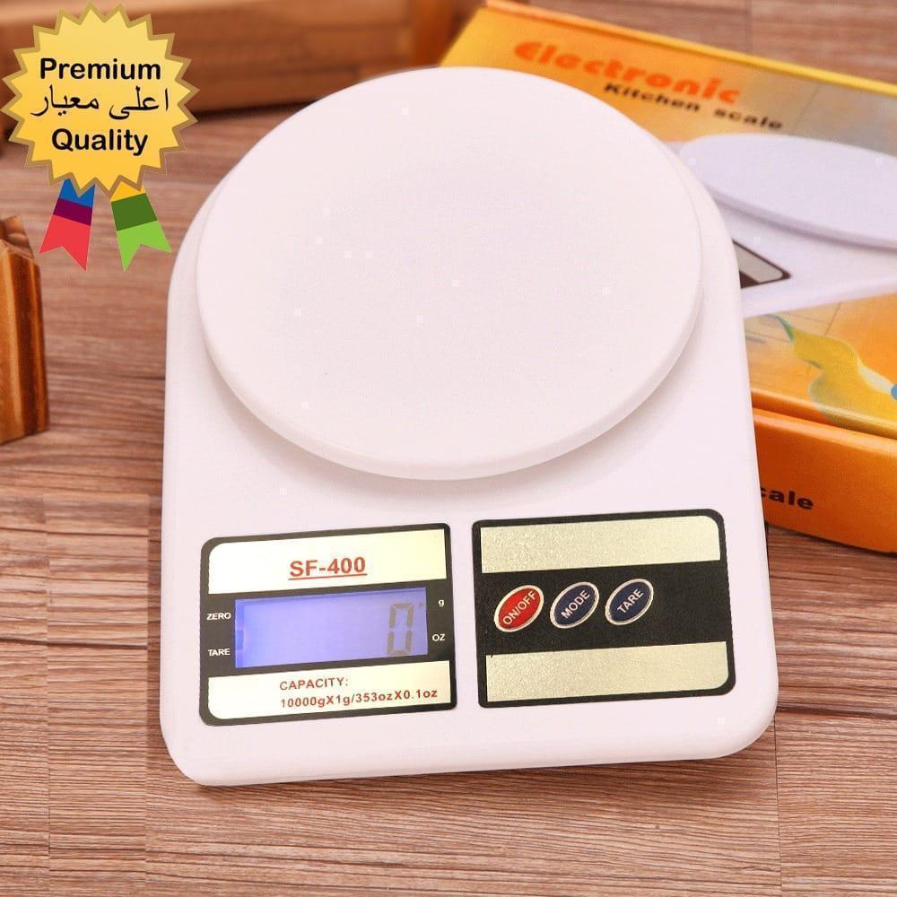 Digital Kitchen Scale SE-400 Stainless Steel White