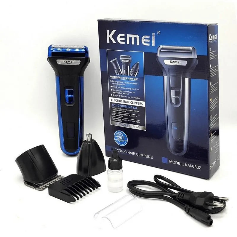 Rechargeable Beard Shaver Shaving Machine Floating Electric Razor Hair Trimmer