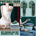 Portable Hand Steam Iron Green Stainless Steel