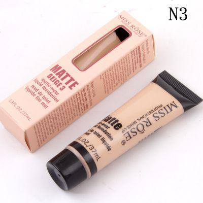 Matte Liquid Foundation N3 Beige 3 Full Coverage Lightweight