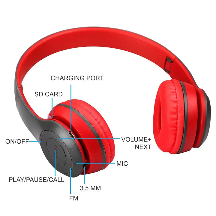 Original p47 headphone Wireless Earbuds Invisible Ultra Small Bluetooth Handfree for all cell phones