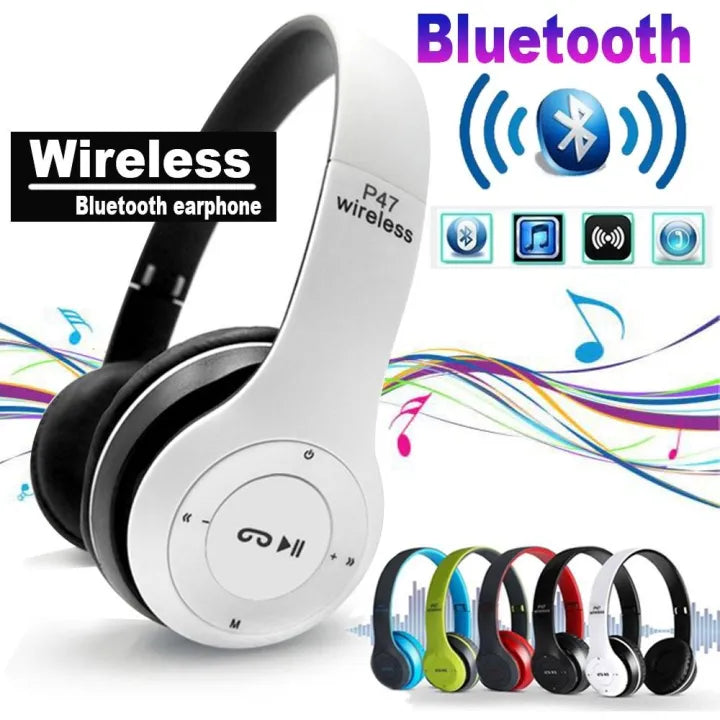 Original p47 headphone Wireless Earbuds Invisible Ultra Small Bluetooth Handfree for all cell phones