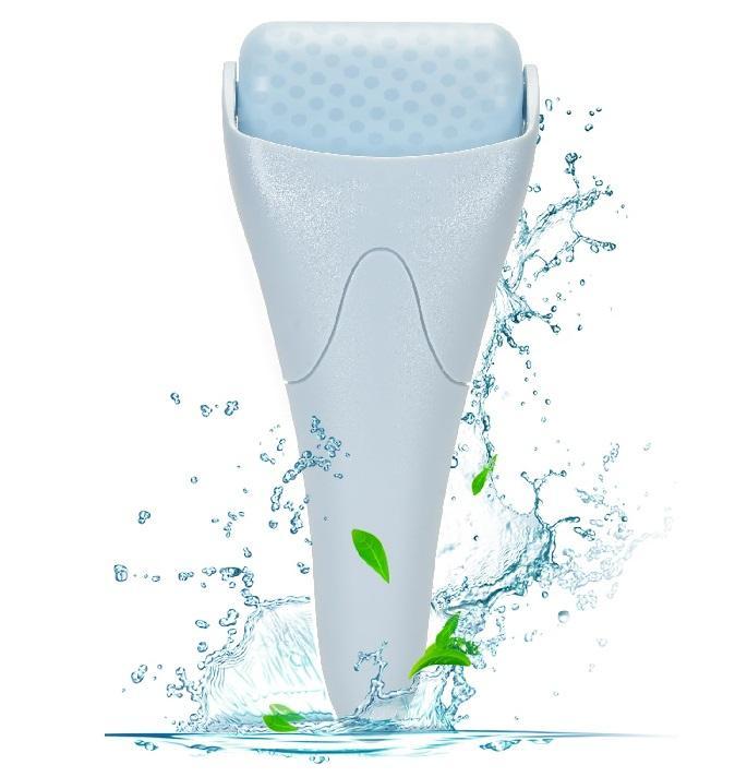 Ice Cube Roller Massager for Face - Eyes and Neck Naturally Conditioning and Skin Care - Reusable Massage Silicone Ice Mold