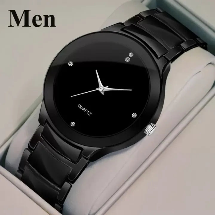 Analog Watch for Men and Boys Stainless Steel Quartz Watch Classic and Fashion Style Multiple Colors