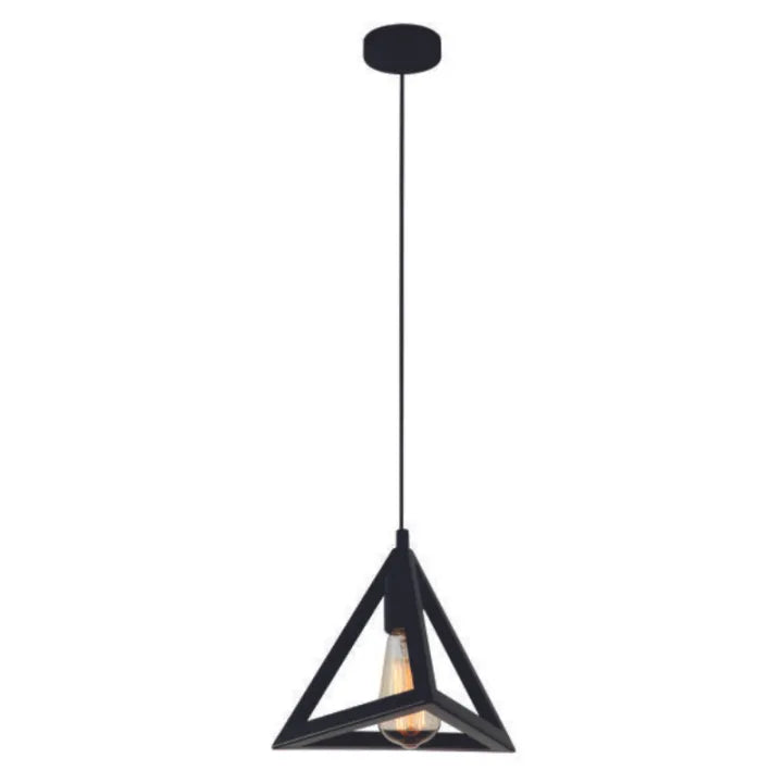 Triangle / Square Cube Shaped Hanging Light , Ceiling Light , Ceiling Lamp, Pendant Lamp, Pendant Light For Home, Office, TV Lounge, Bed Room, Led Light, Led Bulb, Filament Bulb (BULB NOT INCLUDED)