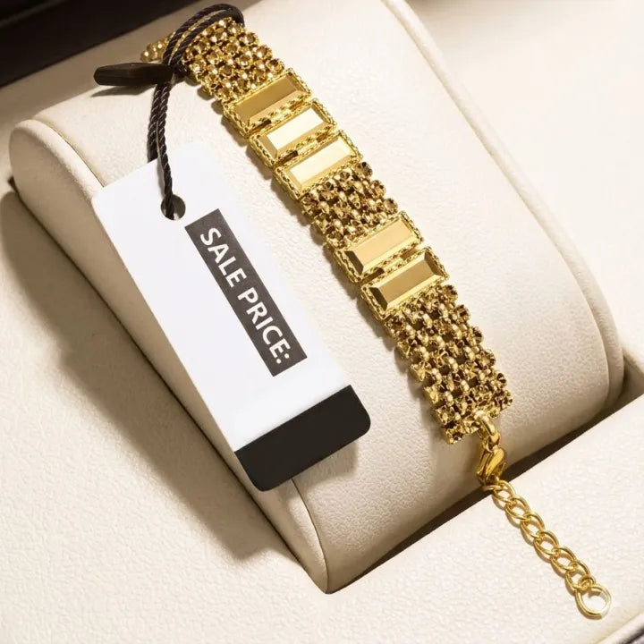 Luxurious Ladies Golden Fashion Watch – 100% Imported Quality Classical Collection Wristwatch for Girls