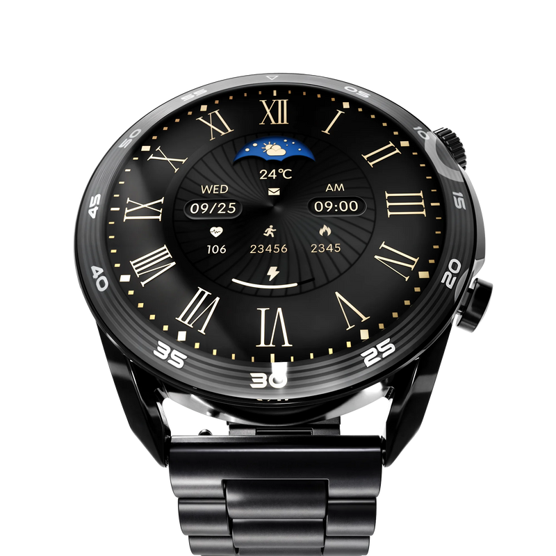 Crown Smartwatch True Always On | Ultra AMOLED Display