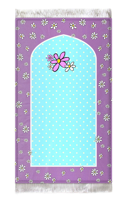 PERMIUM QUALITY ORCHID OASIS  PRAYER MAT