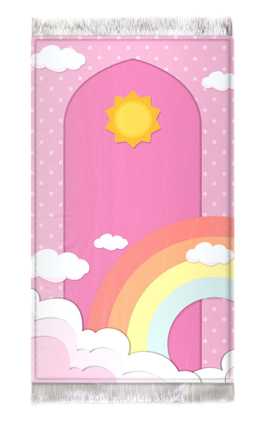 PERMIUM QUALITY ORCHID OASIS  PRAYER MAT
