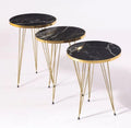 1 Pcs / 2 Pc / Set of 3 Round Coffee table/Side table/ Table for Home/Living room/office /Table by Alhafiz walls/ For...