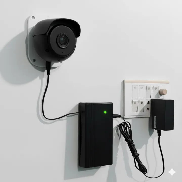 Mini UPS / Power Bank for 12V Cameras | 3–4 Hours Backup | Smart Loadshedding Solution | Compatible with All 12V CCTV & Routers