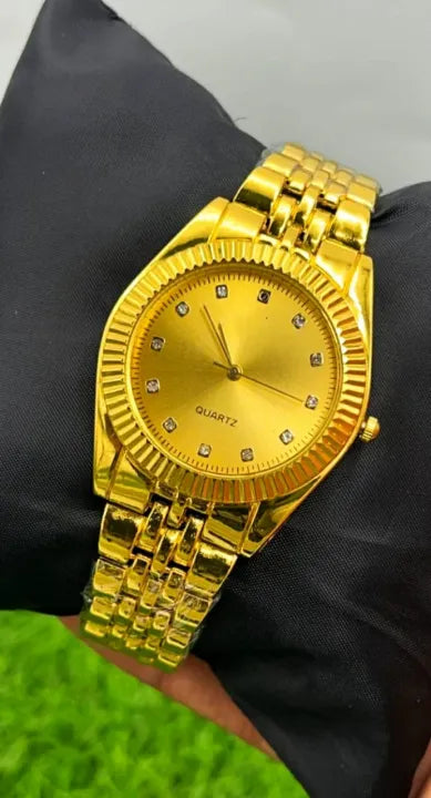 Luxurious Ladies Golden Fashion Watch – 100% Imported Quality Classical Collection Wristwatch for Girls