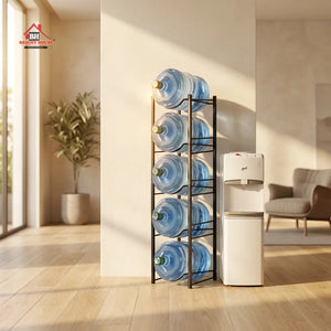 Water Bottle Holder Metal Rack by Bright house