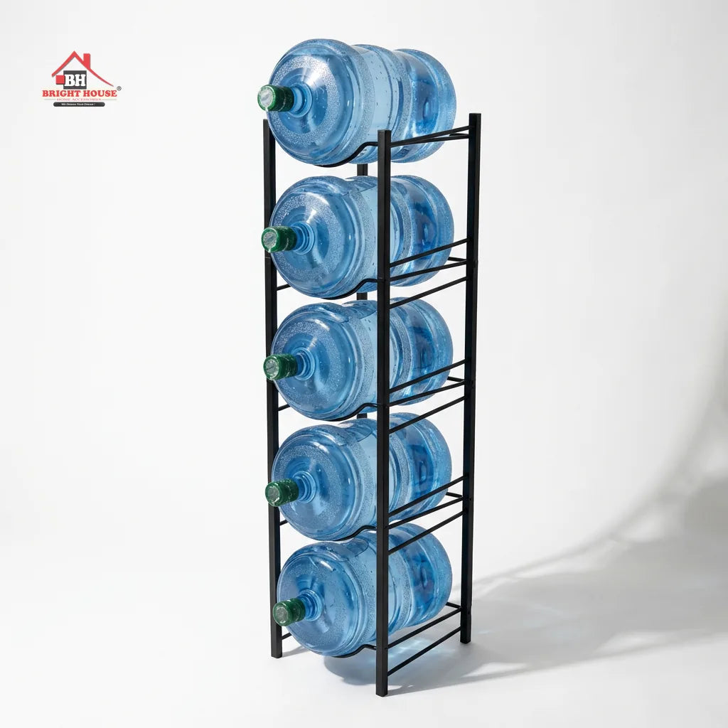 Water Bottle Holder Metal Rack by Bright house