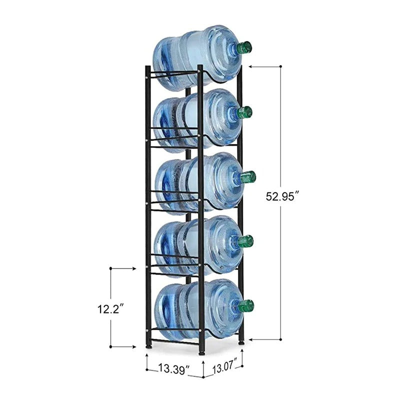 Water Bottle Holder Metal Rack by Bright house
