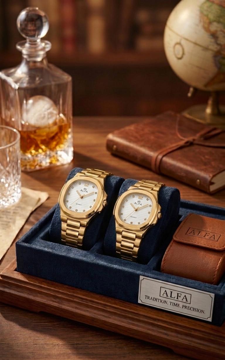 * NEW ARRIVAL * ALPHA WATCH  * COUPLES WATCH  * FINISHING MODEL  * TRENDY LOOK  * ATTRACTIVE COLOURS