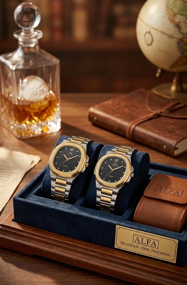 * NEW ARRIVAL * ALPHA WATCH  * COUPLES WATCH  * FINISHING MODEL  * TRENDY LOOK  * ATTRACTIVE COLOURS