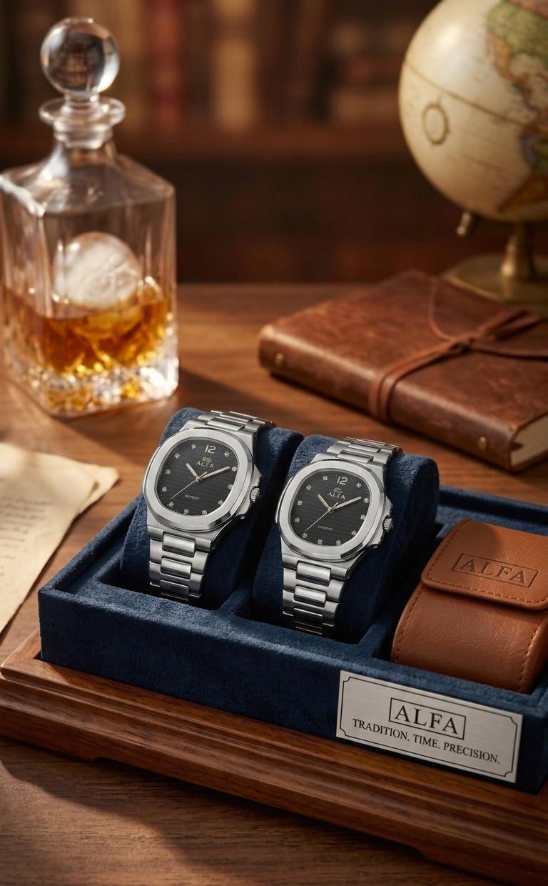 * NEW ARRIVAL * ALPHA WATCH  * COUPLES WATCH  * FINISHING MODEL  * TRENDY LOOK  * ATTRACTIVE COLOURS