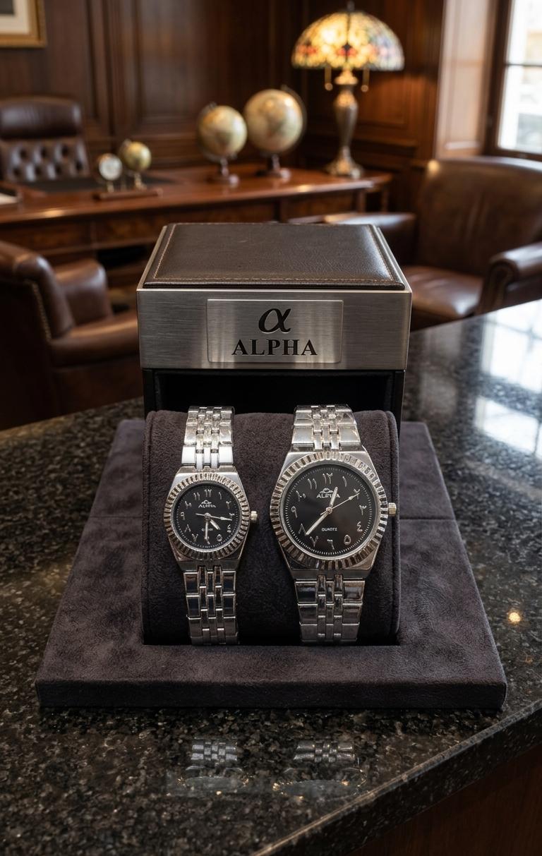 * NEW ARRIVAL * ALPHA WATCH  * COUPLES WATCH  * FINISHING MODEL  * TRENDY LOOK  * ATTRACTIVE COLOURS