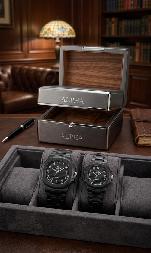 * NEW ARRIVAL * ALPHA WATCH  * COUPLES WATCH  * FINISHING MODEL  * TRENDY LOOK  * ATTRACTIVE COLOURS