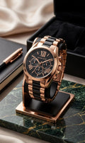 * MICHAEL KORS (MK)  * CHRONOGRAPH WORKING  * DATE WORKING  * THREE ELEGANT COLOURS  * NAME BACK COVER  * NAME LOCK  * GOOD QUALITY CHAIN   LIMMETED STOCK