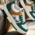 Sneakers for Men, All Season PVC Casual Style Sports Hiking Sneakers Blue & Beige Green Available