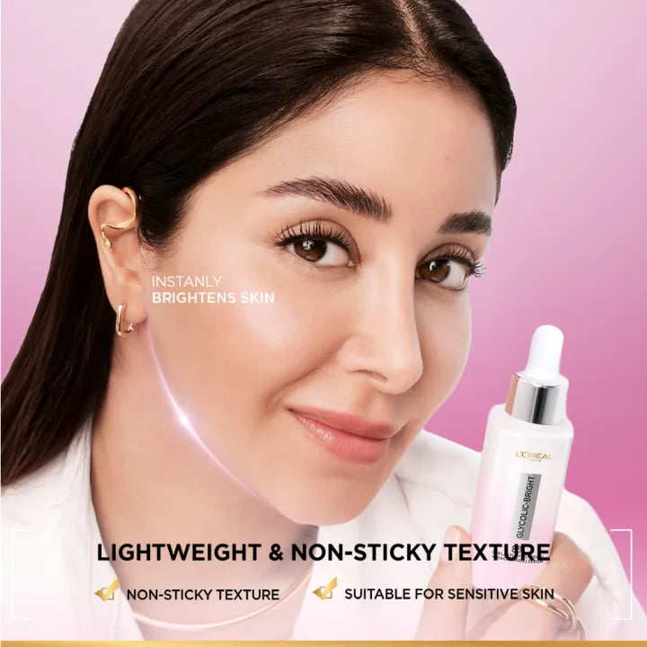 L'oreal Paris Glycolic Bright Melasyl 30ml: Anti Dark Spot Serum