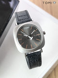 Permium TOMI Original Leather Strap Watch – Waterproof & Durable | Elegant Quartz Wristwatch with Gift Box | Stylish Watch for Men
