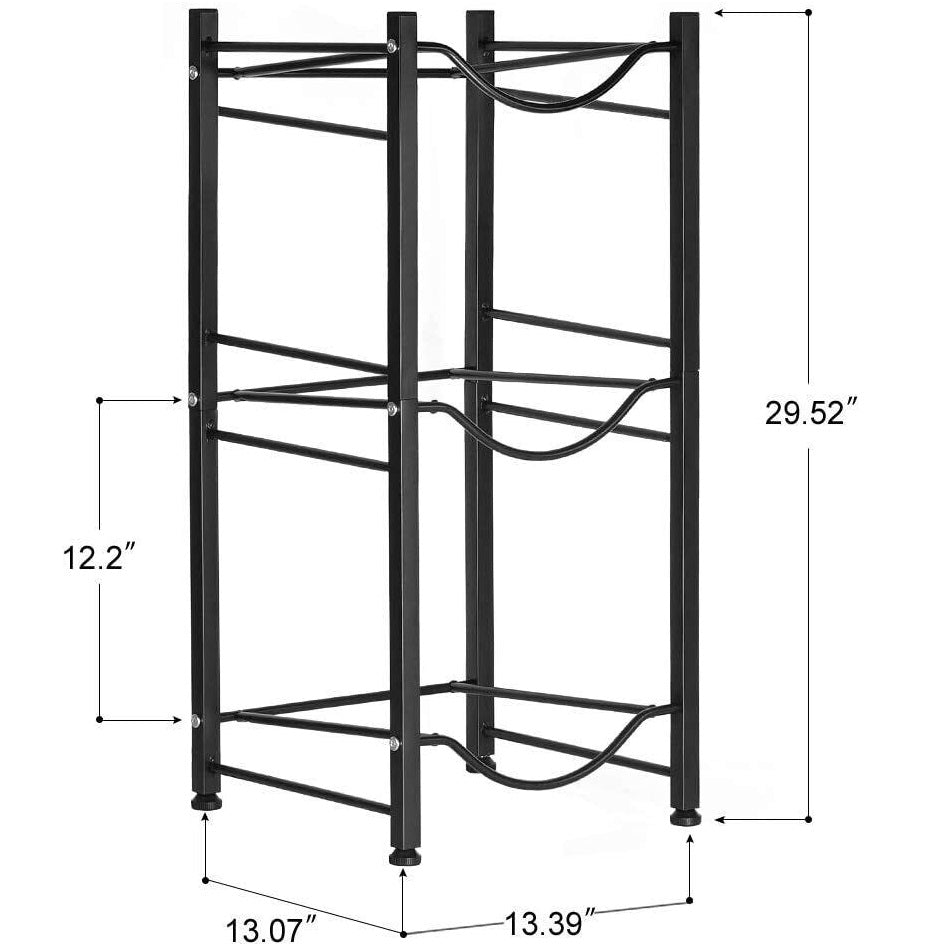 Water Bottle Holder Metal Rack by Bright house